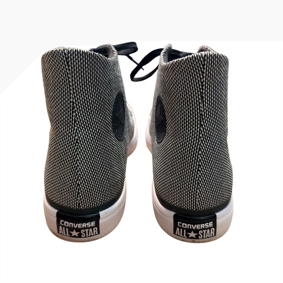 Converse Chuck Taylor All Star Ultra Mid Mens 11.5 Black White 157200C Good - Picture 4 of 6